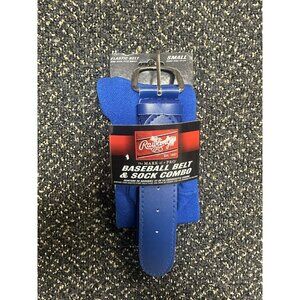 Rawlings Baseball Softball Belt & Socks Combo Small Royal Kids 3Y-5Y Womens 4-6